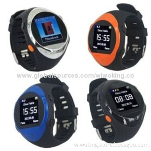 Global Monitoring Watch Phone with GPS Global Positioning Smart Watch